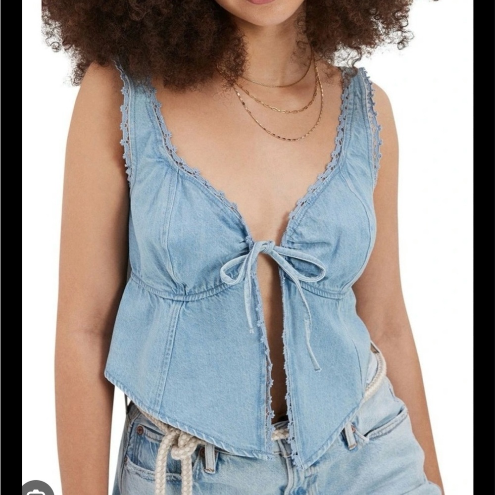 AE Denim Tank Top